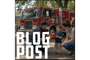 Supporting Fire Prevention Day  at the Minnesota State Fair 