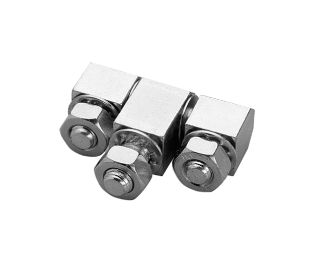 3-PART STAINLESS STEEL BOLT-ON HINGE