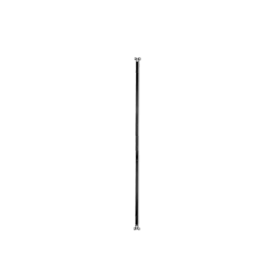 48" ROD, ZINC, W/ NYLON ROLLERS
