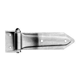 8" OVER SEAL STRAP HINGE, OFFSET - RIGHT HAND
