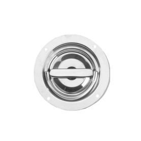 2 POINT NON-LOCKING D-RING LATCH, STAINLESS STEEL - CENTER ONLY