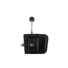 MULTI-POINT KEY-LOCKING PADDLE HANDLE, LH