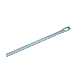 36" SLOTTED ROD - ZINC PLATED