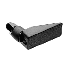 BLACK NYLON HANDLE SWELL LATCH