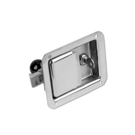 KEY-LOCKING SLAM ACTION SS PADDLE w/ INSIDE RELEASE