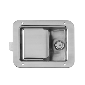 KEY-LOCKING SLAM ACTION PADDLE HANDLE