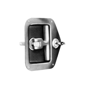 SS KEY-LOCKING RECESSED FOLDING T-HANDLE