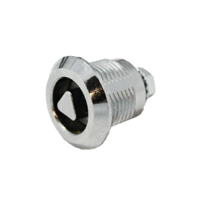 EXTERNAL STOP 18MM HOUSING w/ 8MM TRIANGLE INSERT - CHROME