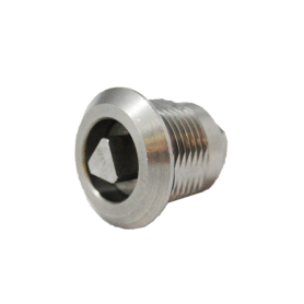 EXTERNAL STOP 18MM HOUSING w/ 8MM TRIANGLE INSERT - STAINLESS STEEL