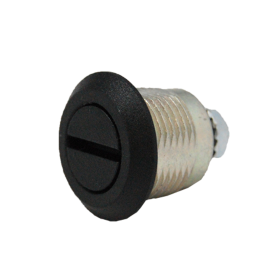 EXTERNAL STOP 18MM HOUSING w/ SLOTTED INSERT - BLACK
