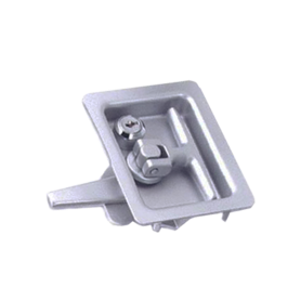 KEY-LOCKING RECESSED FOLDING "T" HANDLE LATCH