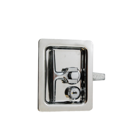 KEY-LOCKING RECESSED FOLDING T-HANDLE