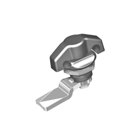 CHROME PADLOCKABLE WING KNOB QUARTER TURN LATCH