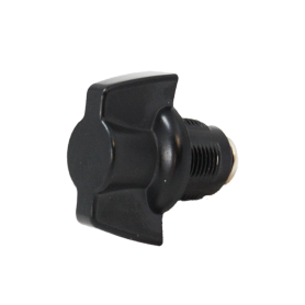 COMPACT WING KNOB HOUSING, NON-LOCKING - BLACK
