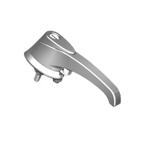 304 SS LONG  SHAFT COMPACT DEFEATER HANDLE W/ SLOTTED INSERT