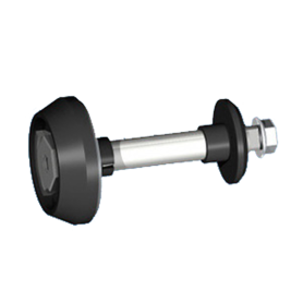 KLIMA-FLEX™ LATCH HOUSING FOR 25mm DOOR THICKNESS w/ FIXED CAM & SQUARE SHAFT