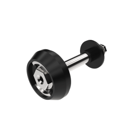 KLIMA-FLEX™ STAINLESS STEEL THREADED ROUND SHAFT VENTILATION LATCH