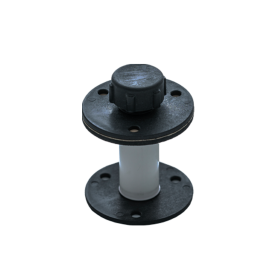 HVAC TEST PORT ASSEMBLY KIT w/ 2" PVC SPACER