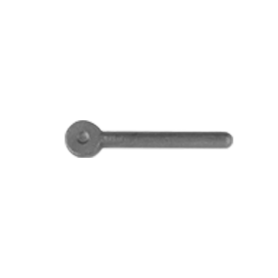 1/2 X 6" BLANK ROD END, PLAIN FINISH