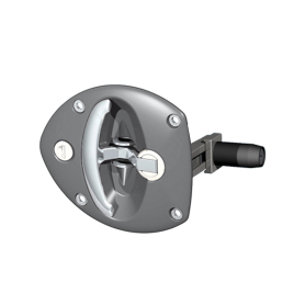 VECTOR™ KEY-LOCKING 3-PT T-HANDLE, CHROME HANDLE