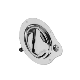LARGE SS KEY-LOCKING D-RING, KEYED 509