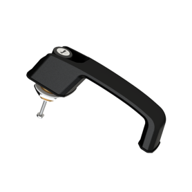 VECTOR™ PUSH BUTTON HANDLE, GLASS DOOR - KEY-LOCKING DB250