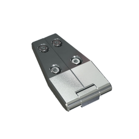 KLIMA-FLEX™ 50 x 95mm ADJUSTABLE 2D-HINGE FOR INSULATED DOORS - ZINC
