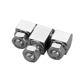 3-PART STAINLESS STEEL BOLT-ON HINGE