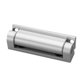 ALUMINUM HINGE FOR SURFACE MOUNTED DOORS, 70 MM LENGTH