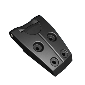 KLIMA-FLEX™ 65 X 98mm FIXED PLASTIC HINGE - BLACK