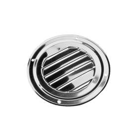 4" DIAMETER LOUVERED VENT - STAINLESS STEEL