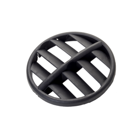 BLACK GRILLE 74mm WITH CLIPS