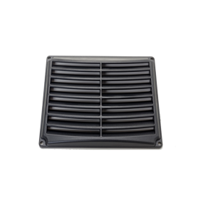 BLACK SQUARE PADDLE GRILLE