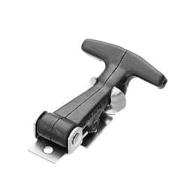 FLEXIBLE DRAW LATCH, T- HANDLE STYLE, ZN
