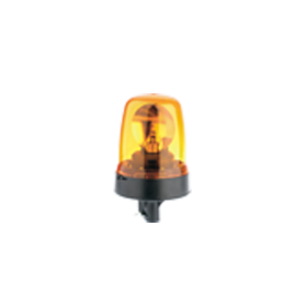 AMBER ROTATING BEACON - PLUG-IN