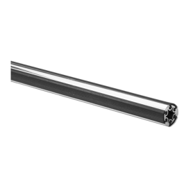 ALUMINUM FLUTED GRAB RAIL, 120" LENGTH