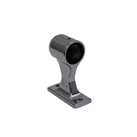 STANCHION BRACKET, END, W/ TOP HOLE