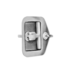 ZINC KEY-LOCKING RECESSED FOLDING T-HANDLE