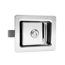 LOCKING PADDLE HANDLE LATCH - ZINC