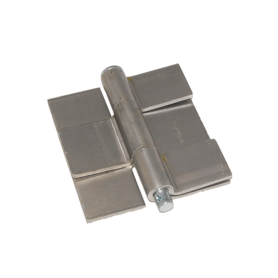 ALUMINUM BUTT HINGE W/ ZINC REMOVABLE PIN