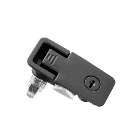 MEDIUM NON-LOCKING LIFT & TURN, FLUSH STYLE - BLACK