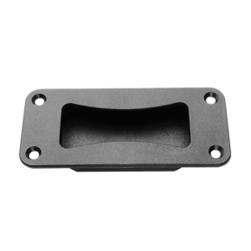 BLACK FLUSH PULL HANDLE