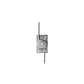 2-POINT SLAM LATCH, CENTER ONLY - ZINC