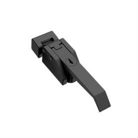 BLACK OVER-CENTER LOCKING LEVER LATCH