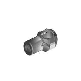 BLACK METAL END FITTING, 10MM BALL SOCKET