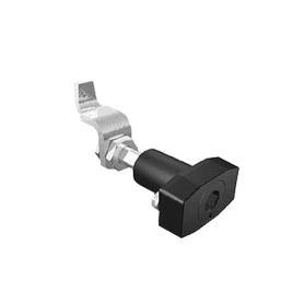 8MM HEX RECESS VISE ACTION LATCH, BLACK