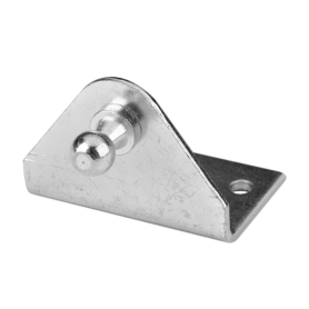 GAS SPRING MOUNTING BRACKET, ZINC