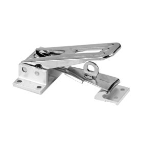 PADLOCKABLE DRAW LATCH - ZINC