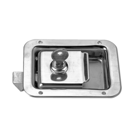 KEY-LOCKING PADDLE LATCH, STAINLESS STEEL