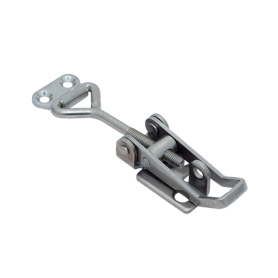 ADJ. PADLOCKABLE DRAW LATCH - ZINC